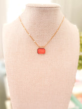 Load image into Gallery viewer, The Orange Pixel Necklace