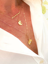 Load image into Gallery viewer, The Large Bubble Initial Necklace