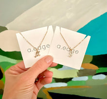 Load image into Gallery viewer, The Script Initial Necklace