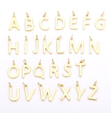 Load image into Gallery viewer, The Block Initial Necklace