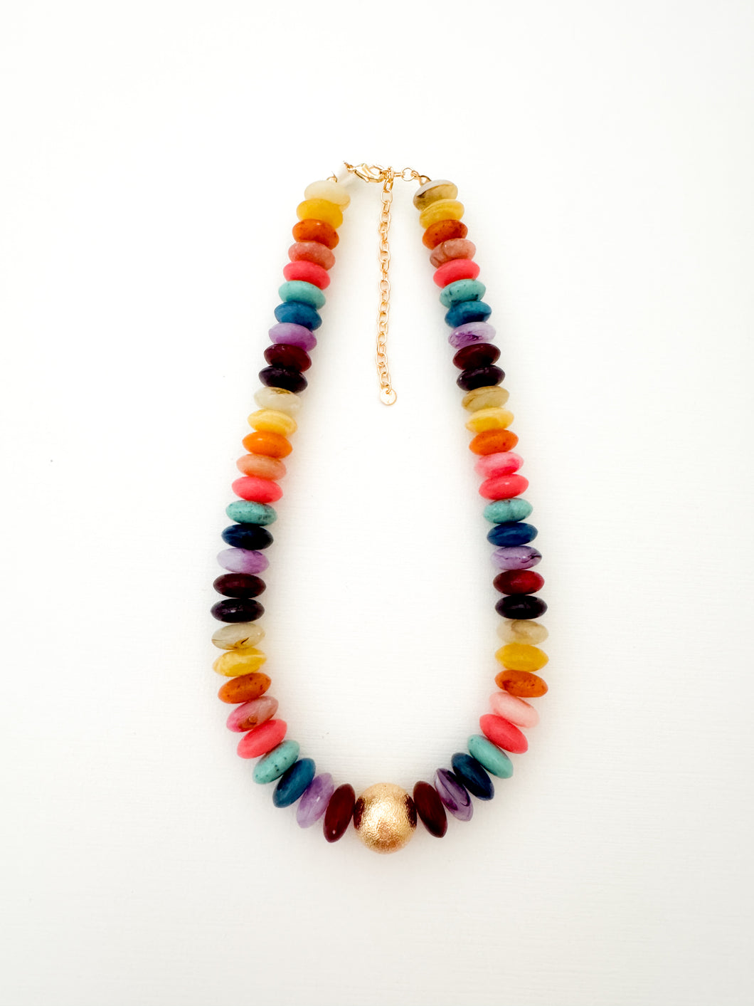 The Rainbow Beaded Necklace