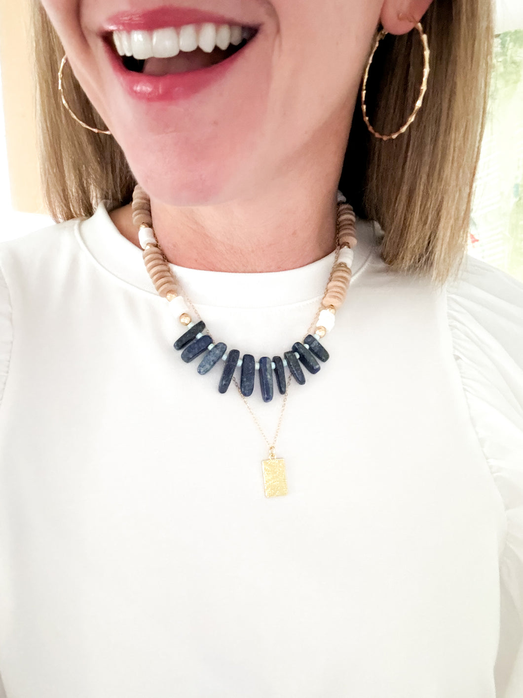 The Lapis Gemstone Necklace