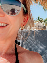 Load image into Gallery viewer, The Art Deco Hoop Earrings
