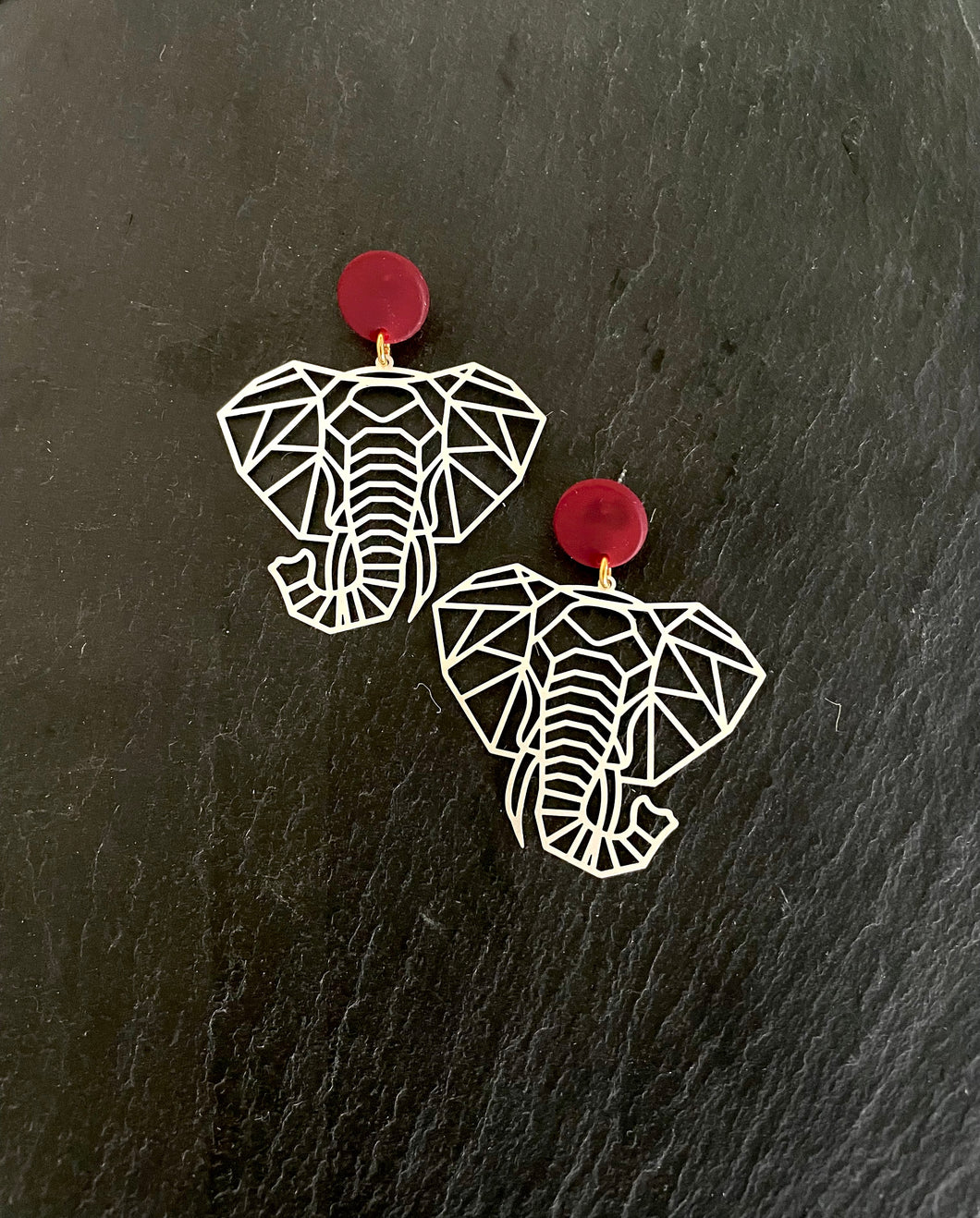 The Filigree Elephant Earrings