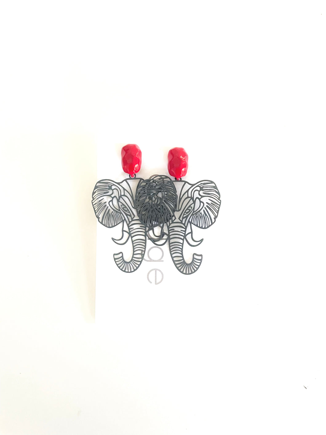 The Gray Elephant Filigree Earrings