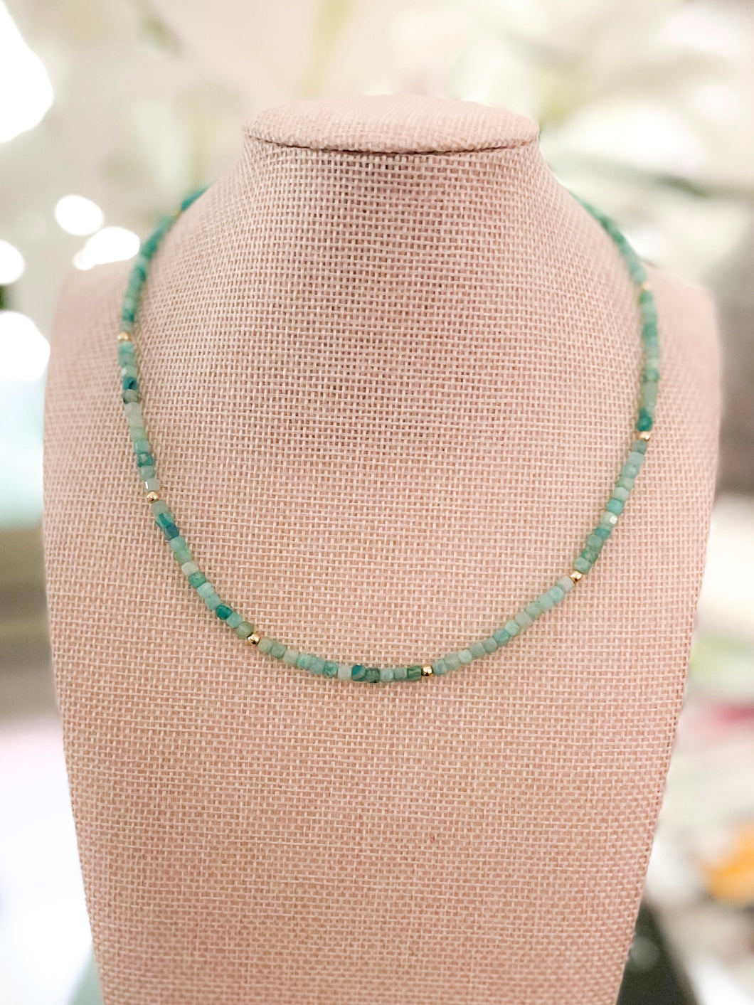 The Lucia Gemstone Necklace