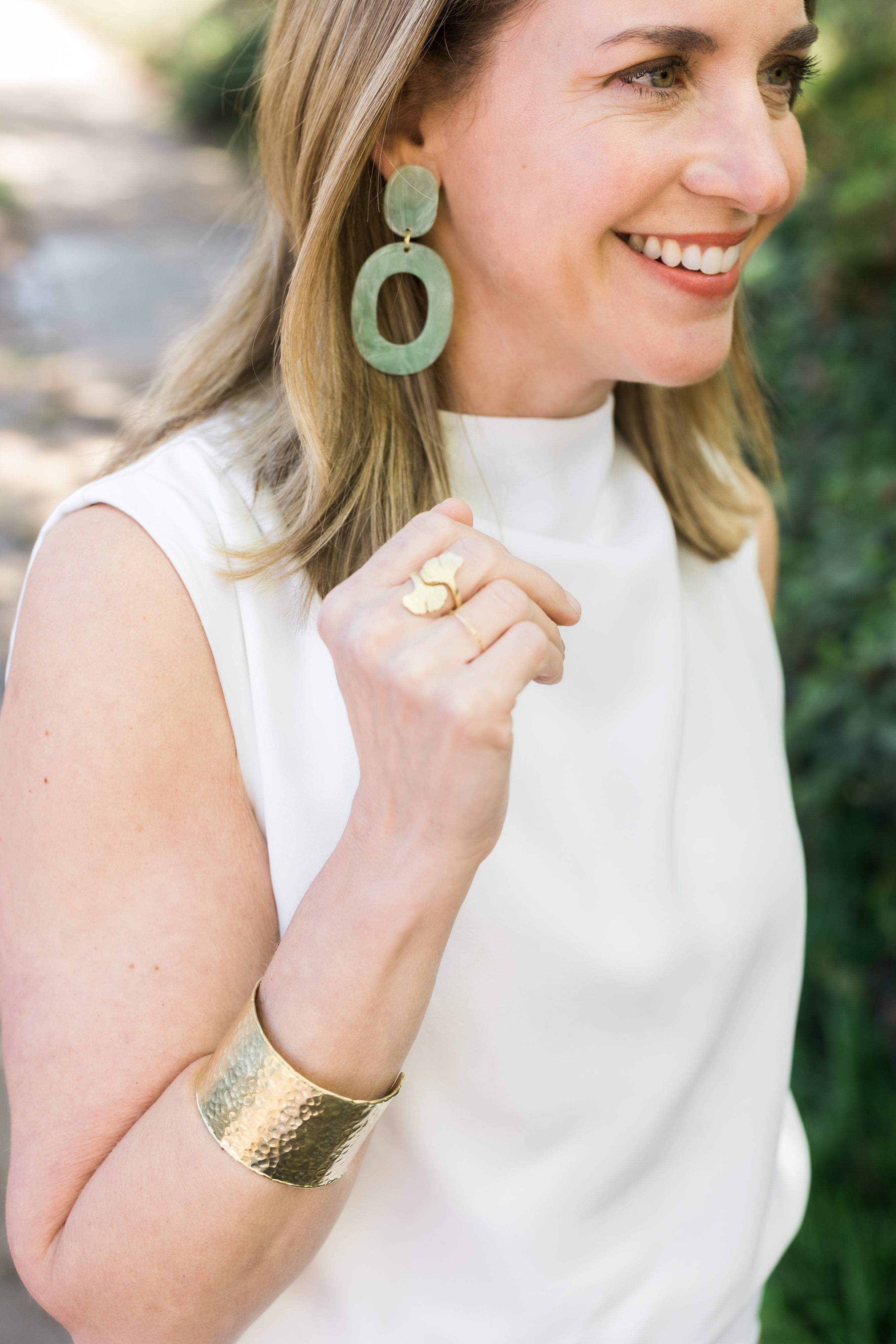 The Double Ginkgo Ring