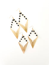 Load image into Gallery viewer, The Rosary Chain &amp; Arrow Earrings
