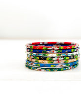 Load image into Gallery viewer, The Cloisonné Bangle Bracelets
