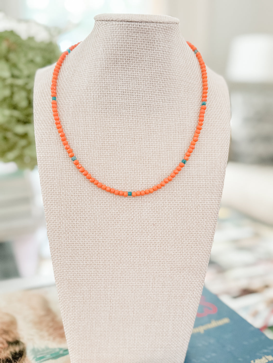 The Mini War Eagle Gemstone Necklace