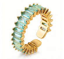 Load image into Gallery viewer, The Diamond or Topaz Travel Ring
