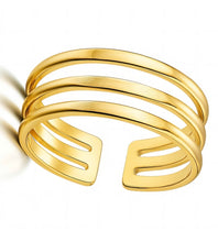 Load image into Gallery viewer, The Gold Triple Ring
