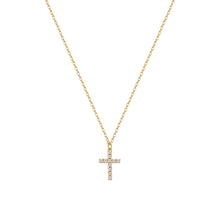 Load image into Gallery viewer, The Diamond Cross Necklace

