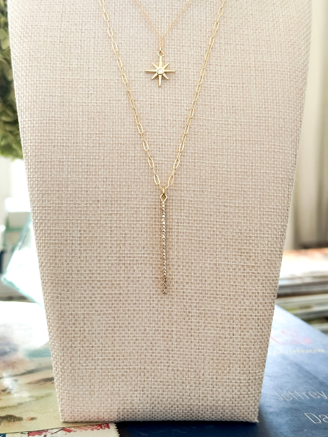 The Diamond Lariat Necklace