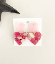 Load image into Gallery viewer, The Swirly Heart Earrings

