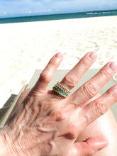 Load image into Gallery viewer, The Diamond or Topaz Travel Ring
