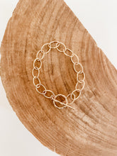 Load image into Gallery viewer, The Toggle &amp; Chain Gold Link Bracelet
