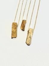 Load image into Gallery viewer, The Golden Jasper Bar Necklace
