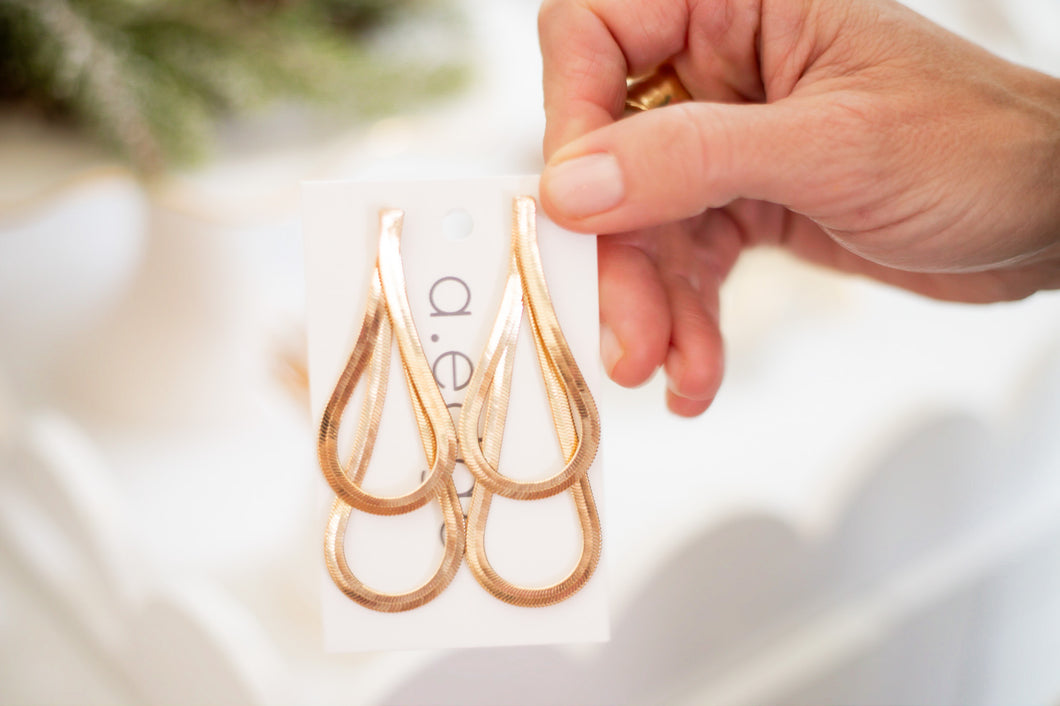 The Gold Everly Earrings