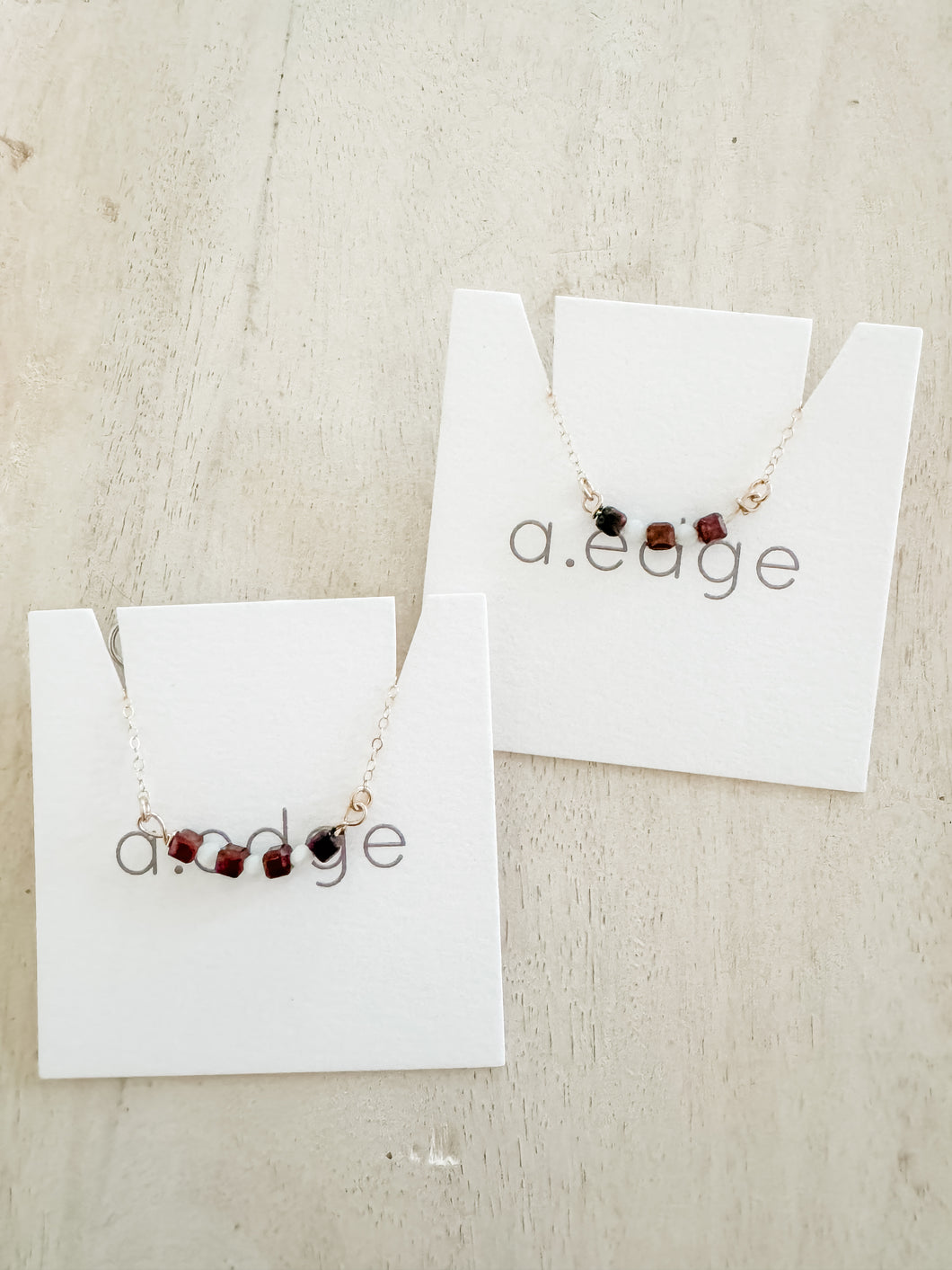 The Garnet Gemstone Necklace