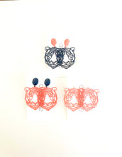 Load image into Gallery viewer, The War Eagle Tiger Earrings
