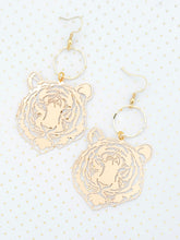Load image into Gallery viewer, The Golden Tiger Earrings
