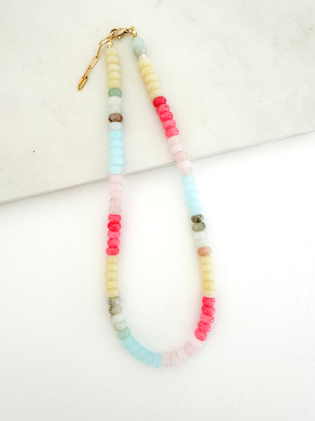 The Color Bead Necklaces