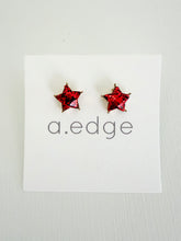 Load image into Gallery viewer, The Glitter Star Studs
