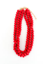 Load image into Gallery viewer, The Triple Beaded Necklace
