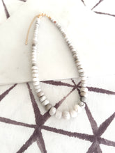 Load image into Gallery viewer, The Graduated White Agate Gemstone Necklace
