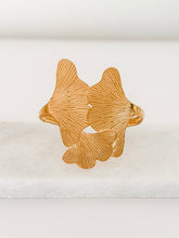 Load image into Gallery viewer, The Golden Ginkgo Cuff Bracelet

