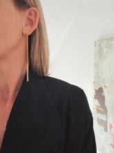 Load image into Gallery viewer, The Double Herringbone Duster Earrings
