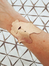 Load image into Gallery viewer, The Golden Ginkgo Cuff Bracelet

