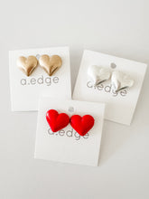 Load image into Gallery viewer, The Puffy Heart Studs
