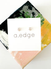 Load image into Gallery viewer, The Double Diamond Stud Earrings
