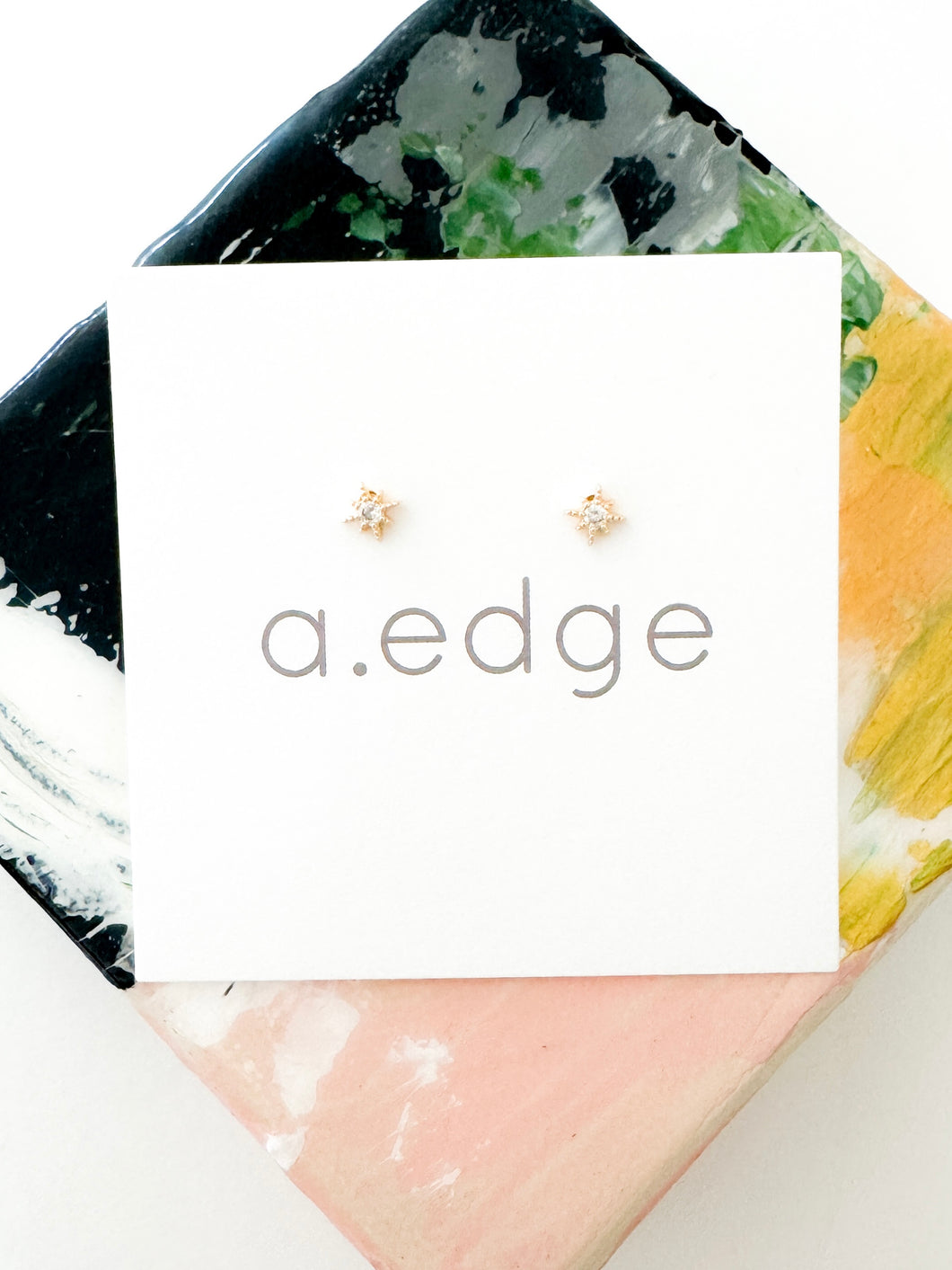 The Diamond Star Mini Stud Earrings