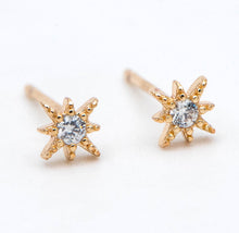 Load image into Gallery viewer, The Diamond Star Mini Stud Earrings
