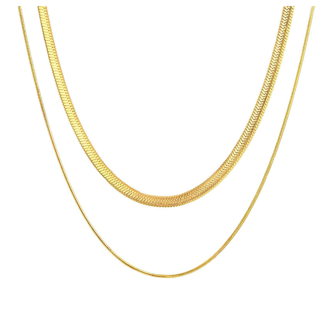 The Double Chain Necklace