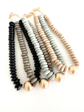 Load image into Gallery viewer, The Wooden Bead Choker Necklace
