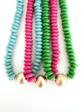 Load image into Gallery viewer, The Wooden Bead Choker Necklace
