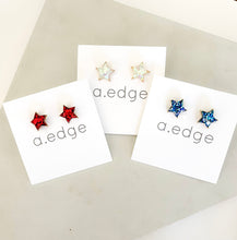 Load image into Gallery viewer, The Confetti Star Stud Earrings
