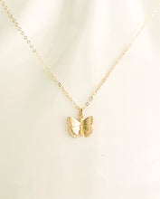 Load image into Gallery viewer, Gold Butterfly Necklace
