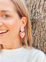 Load image into Gallery viewer, The Swirly Heart Earrings
