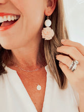 Load image into Gallery viewer, The Petal &amp; Pearl Earrings

